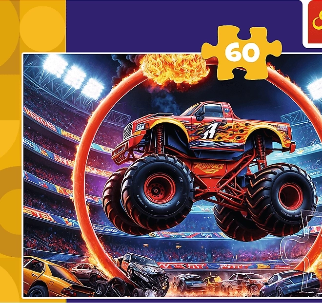 Puzzle Monster Truck 60 pezzi