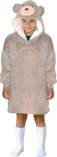 Calore e morbidezza plush grazie al pile sherpa