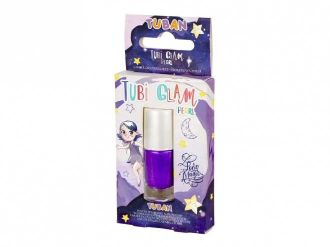 Smalto Bambini Tubi Glam Viola Perla
