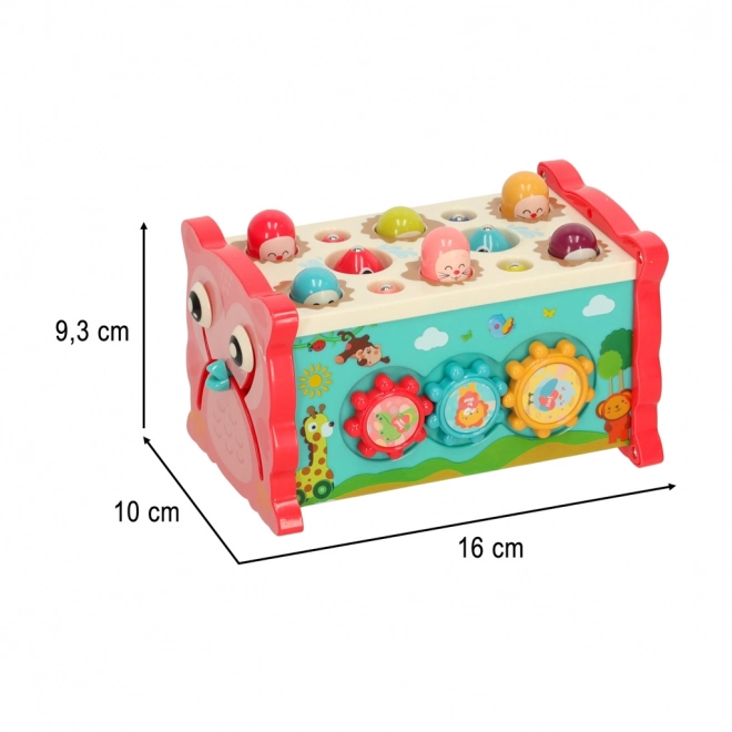 Giocattolo sensoriale 8 in 1 per bambini Bibi-inn rosa
