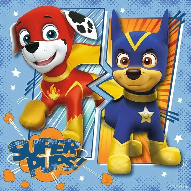 Puzzle PAW Patrol 3x49 pezzi