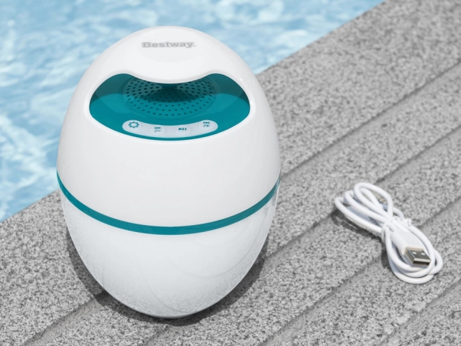 Cassa musicale galleggiante MusicWave con luci LED
