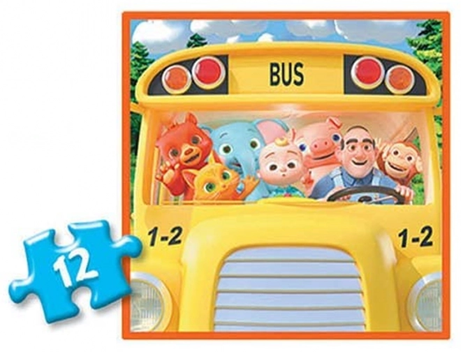 Puzzle EDUCA CoComelon 4 in 1