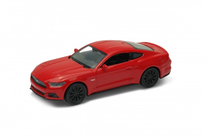 Modello Welly - Ford Mustang GT 2015 in scala 1:34 rosso