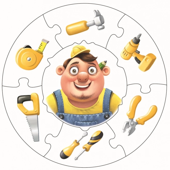 Puzzle educativi - professioni per bambini