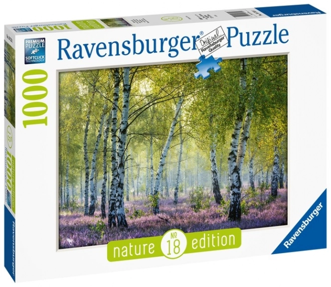 Puzzle Ravensburger foresta di betulle, Francia 1000 pezzi