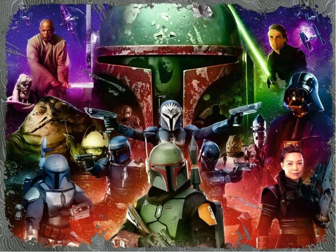 Puzzle 2D 1500 pezzi Boba Fett cacciatore di taglie