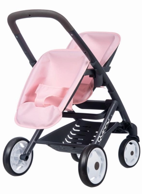 Passeggino sportivo per bambole gemelle Maxi Cosi rosa chiaro