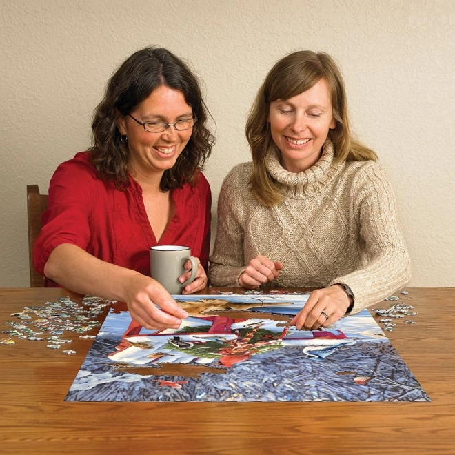 Puzzle invernale da 1000 pezzi Cobble Hill