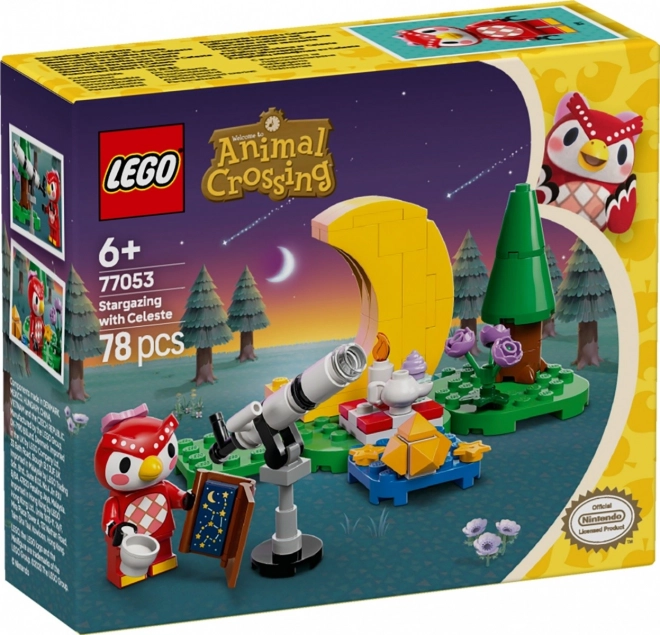 Osservazione delle stelle con Celeste Lego Animal Crossing