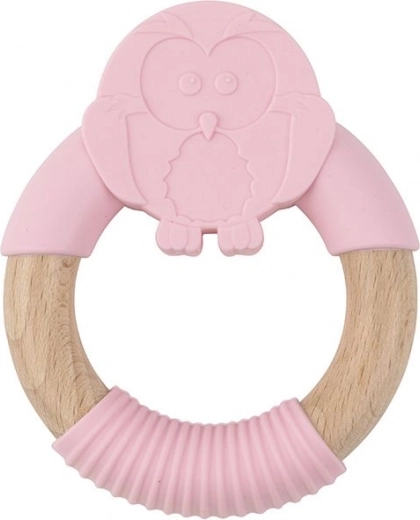 Massaggiagengive in silicone gufetta rosa Nature Planet
