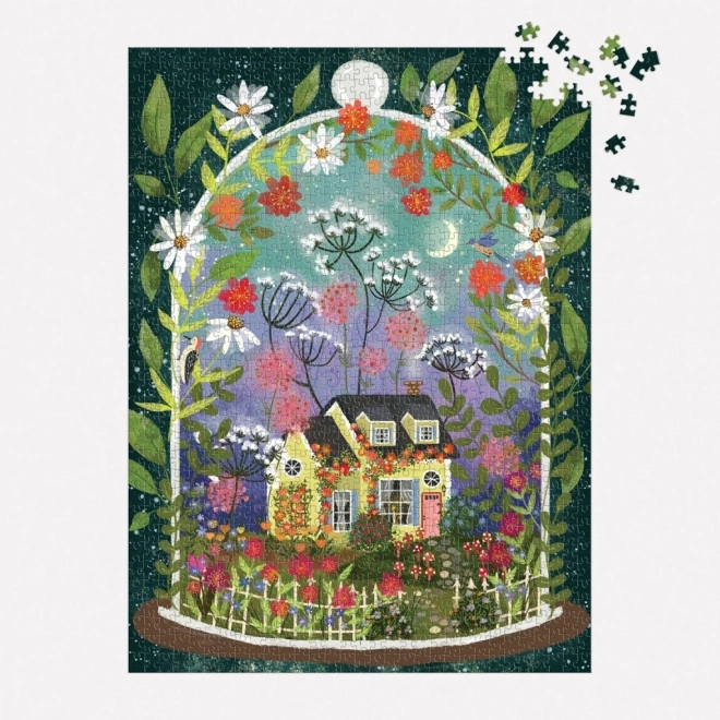 Puzzle giardino fiorito di Joy Laforme - 1000 pezzi