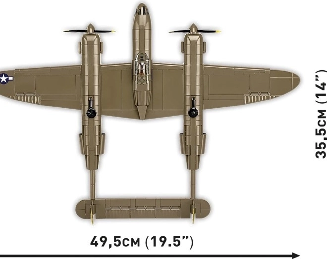 Costruzione Aereo Lockheed P-38H Lightning