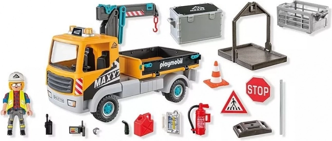 Playmobil Camion da Costruzione con Gru
