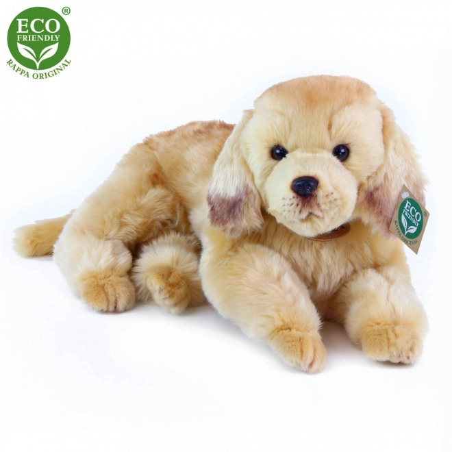 Peluche Cane Golden Retriever Sdraiato 32 cm Eco-Friendly