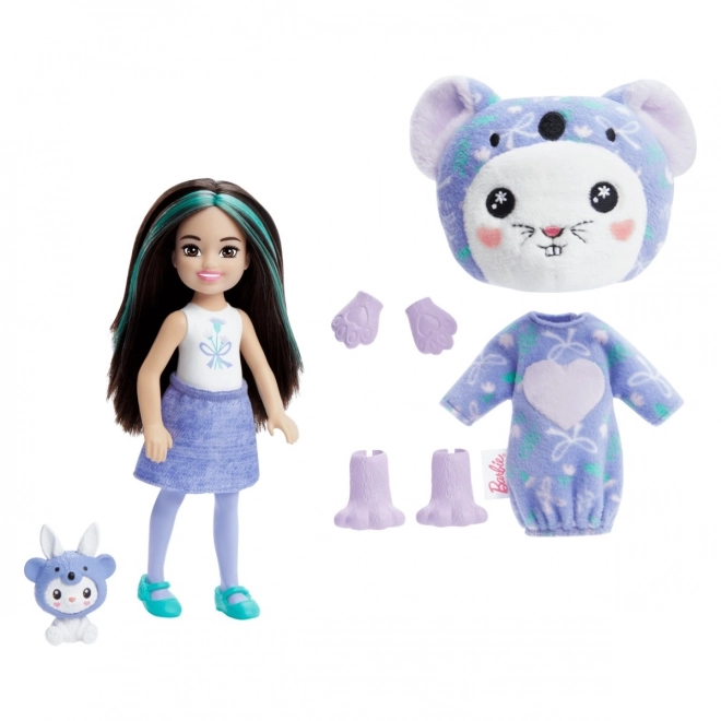 bambola chelsea barbie cutie reveal coniglio - koala