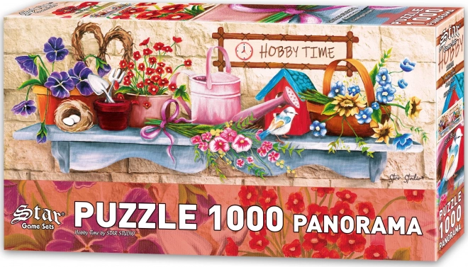 Panoramica puzzle Tempo per hobby 1000 pezzi