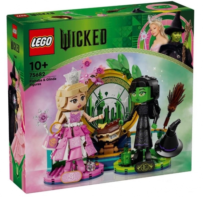 Lego Wicked - Figure di Elphaba e Glinda