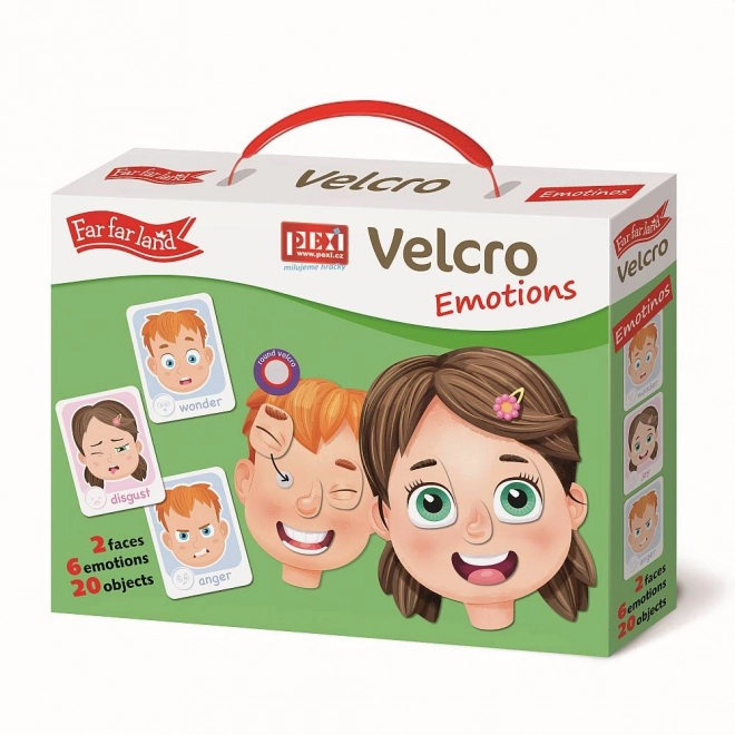 Gioco educativo Velcro Emotions di Pexi