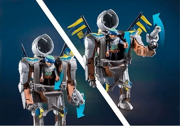 Novelmore 71300 Set di figurine robot da combattimento