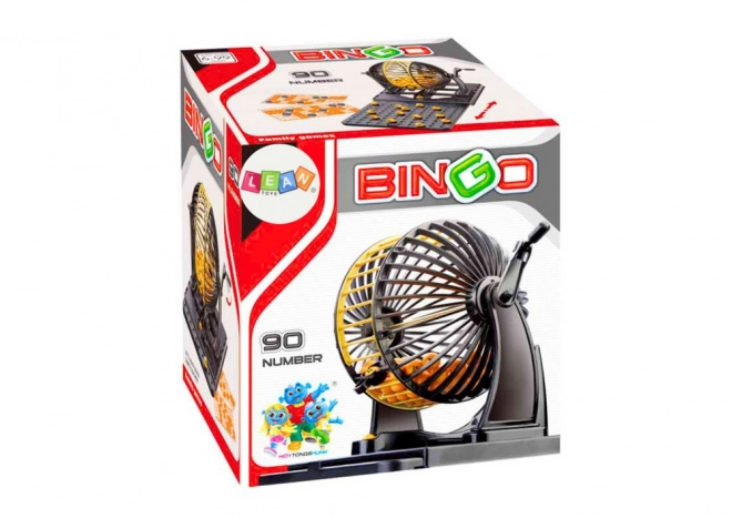 Gioco da tavolo familiare Bingo con macchina estrattrice