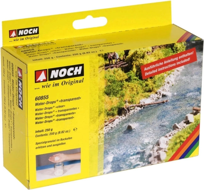 Acqua modello trasparente Noch Water-Drops