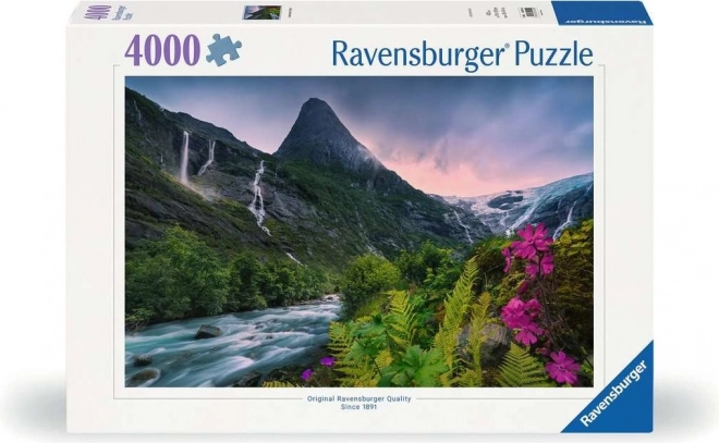 Puzzle Natura montana 4000 pezzi