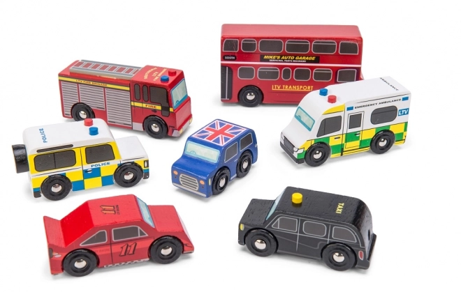 Set di Veicoli in Legno di Londra Le Toy Van