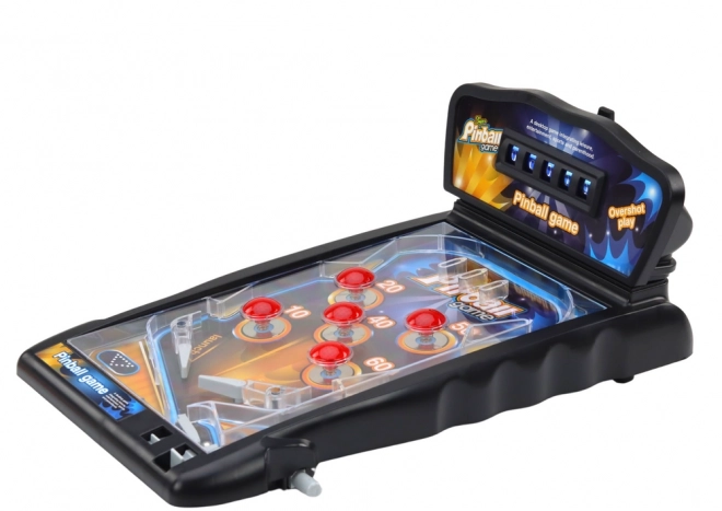 Gioco di flipper luminoso con effetti sonori e tabellone segnapunti