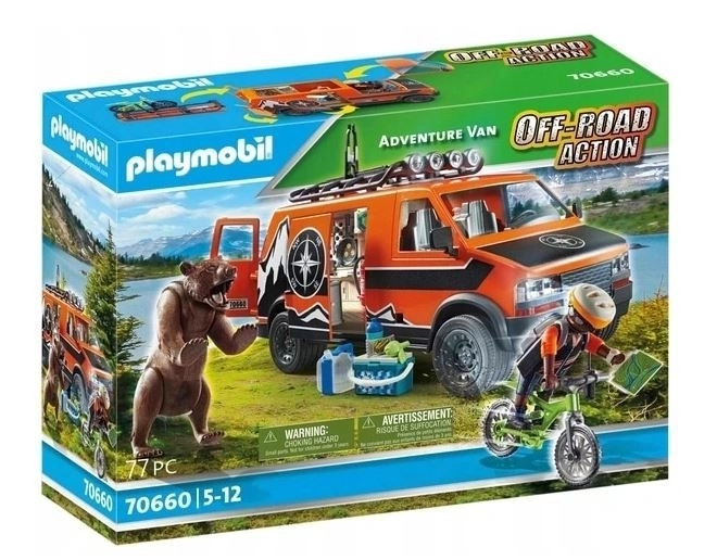 set da costruzione Playmobil Off-Road Expeditione Van