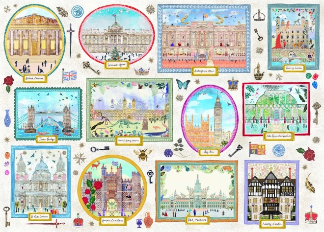 Puzzle Galleria di Londra 1000 pezzi