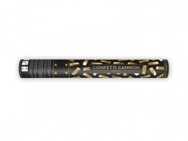 Cannon di Confetti Oro 40 cm Capodanno