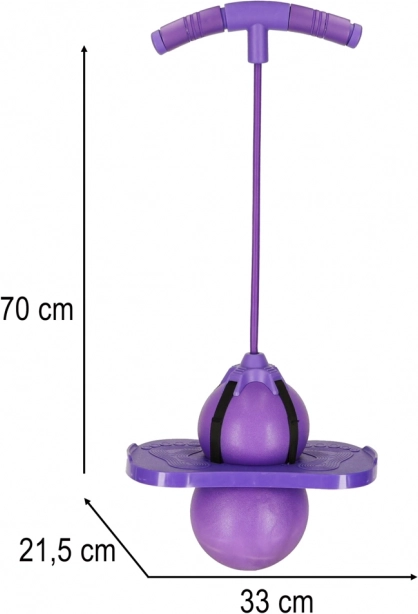 Saltatore a Pogo per l'equilibrio dei bambini viola