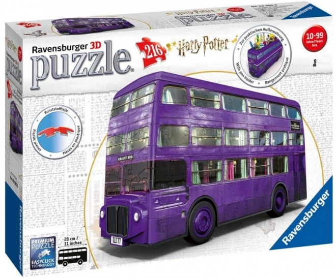 Puzzle 3D Autobus Nottetempo Harry Potter