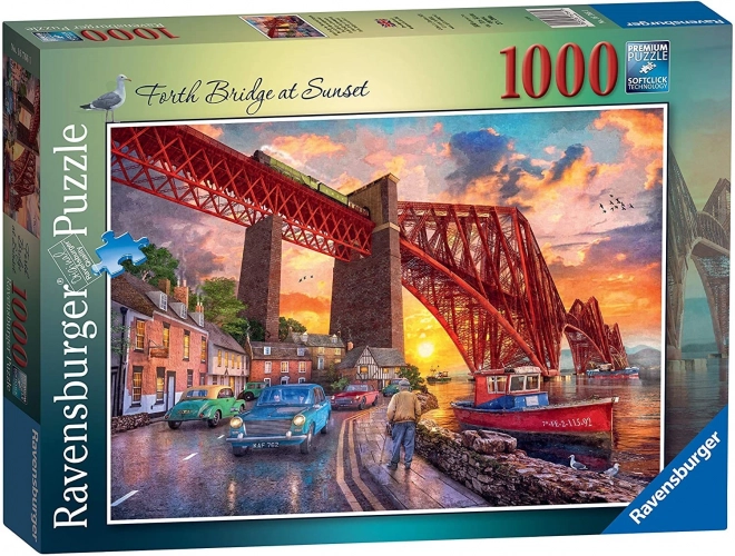 Puzzle 1000 pezzi Ponte all'alba