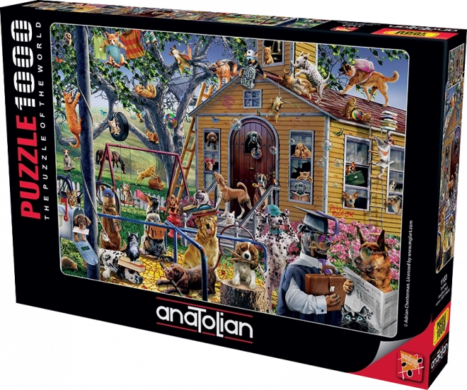 Puzzle Cani Burloni 1000 Pezzi