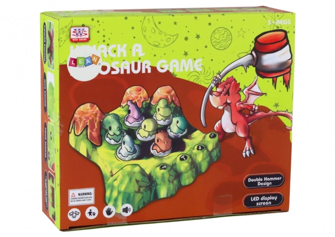 Gioco Colpisci il Dinosauro con Martelli e Luci