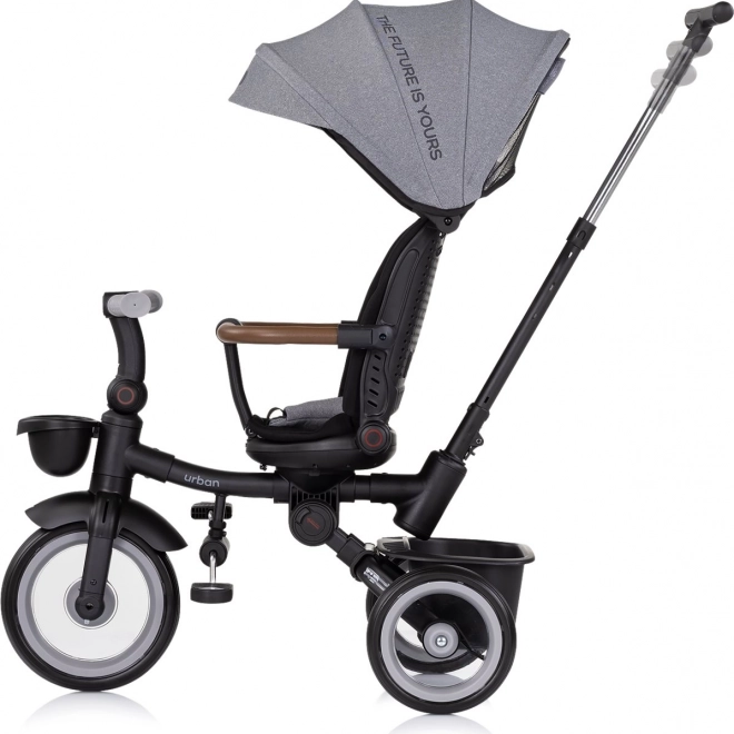 Chipolino Triciclo con canopy Urban 2 in 1 Antracite