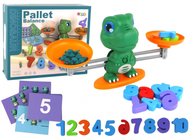 Gioco educativo dinosauro matematica