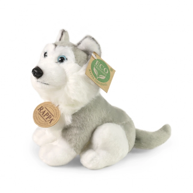 Cane Husky in Peluche 16 cm Eco-friendly