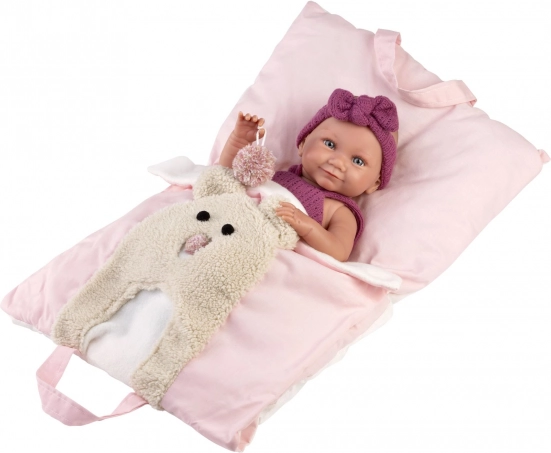 Bambola realistica neonato Llorens Bambina - corpo in vinile, 40 cm