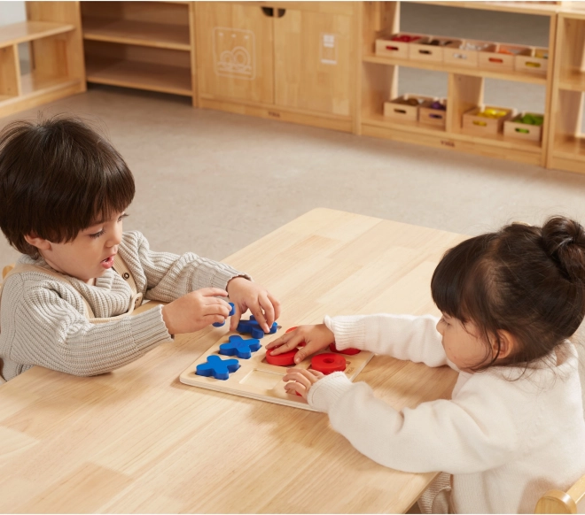 Gioco Classico in Legno Tris di Viga