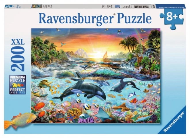 Puzzle Baia delle Balene XXL 200 Pezzi