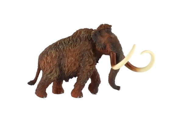 Mammut lanoso figurina in plastica 18cm in sacchetto