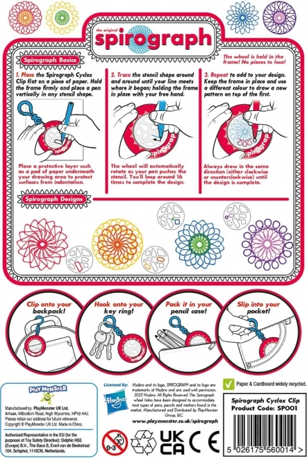 Portachiavi Spirograph Cyclex