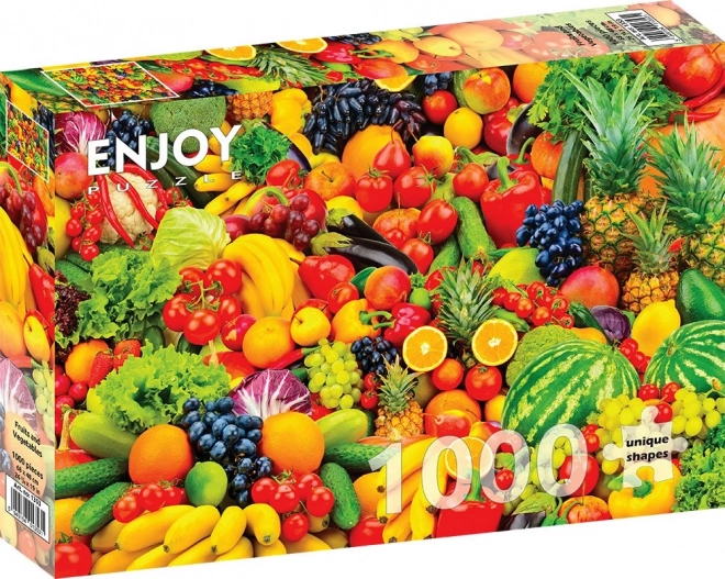 Godetevi puzzle Frutta e verdura 1000 pezzi