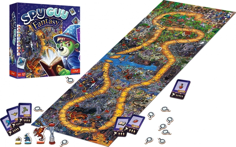 spy guy fantasy gioco cooperativo per famiglie trefl