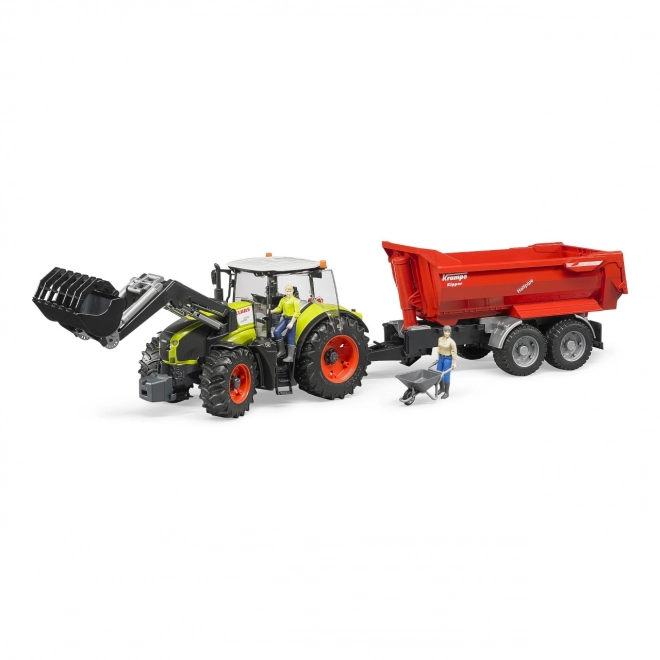 Trattore Bruder CLAAS AXION 950 con Caricatore Frontale