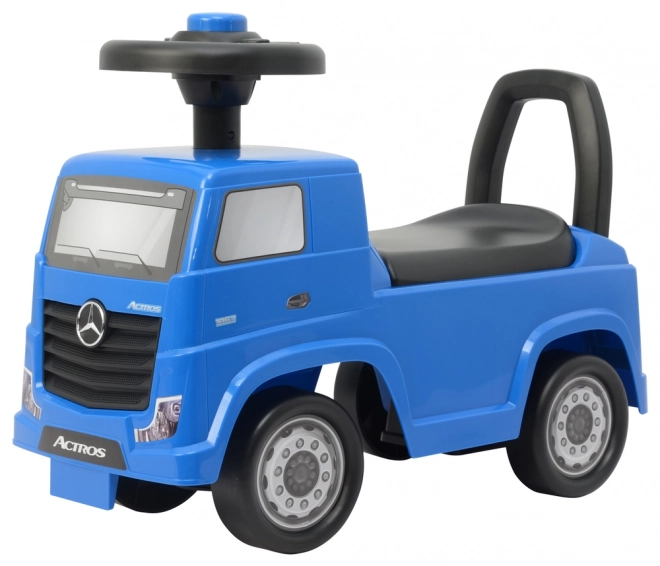 Cavalcabile per bambini Mercedes Actros Blu