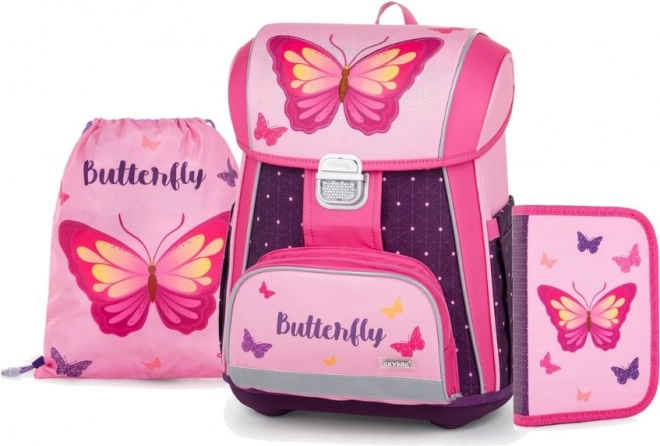 Set scolastico premium farfalla